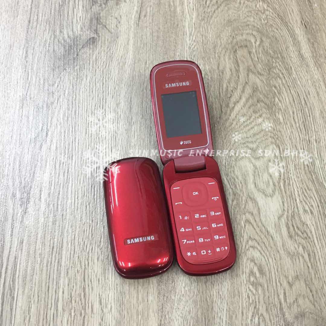 (RED)SAMSUNG E1272 95% NEW RECON REFURBISHED(READY STOCK)